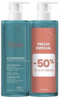 Sejas tīrīšanas līdzeklis Avène Cleanance, 400 ml, 2 gab.