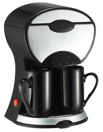 Filtra kafijas automāts Maestro Kitchen MR-404, sudraba krās./melna krās.