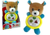 Игрушечное животное Lean Toys Teddy Bear 12074, 14 см, многоцветный