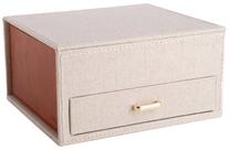 Шкатулка для украшений Homla Linas Basic 235427, 18 см, коричневатый цв.
