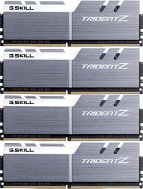 Operatyvioji atmintis (RAM) G.SKILL Trident Z Silver/White F4-3600C17Q-64GTZKW, DDR4, 64 GB, 3600 MHz