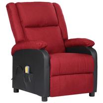 Krėslas VLX Massage Recliner 329498, raudona sp., 94.5 cm x 71 cm x 96.5 cm