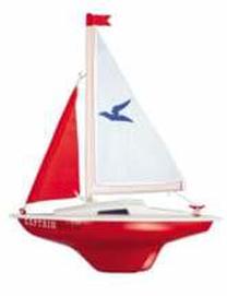 Игрушечная лодка Gunther Sailboat Captain Hook 1829, белый цв./красный цв.