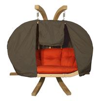 Lauko baldų uždangalas Czillo Swing Pod XL 409618, pilka sp., 130 x 190 cm