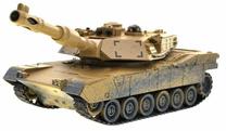Rc танк M1A2 RC0374, 1:28, коричневый цв.