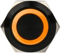 Korpusa detaļa DimasTech Vandalism Switch Blackline PD047, melns krās./nerūsējošā tērauda krās./oranža krās.