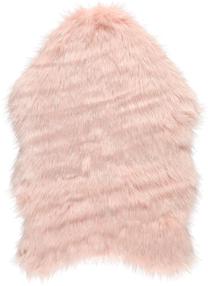 Kilimas 4Living Fake fur Lurex Rose, 90 cm x 60 cm