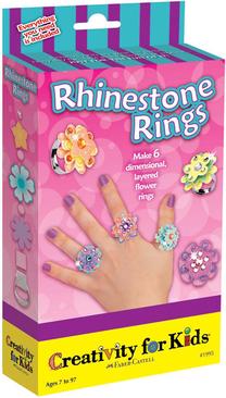 Žiedas Creativity For Kids Rhinestone Rings 911-533
