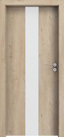 Iekšdurvju vērtne Porta 2 Portafocus 2, kreisais, ozola krās., 203 x 64.4 x 4 cm