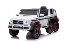 Vaikiškas elektromobilis Lean Toys Mercedes Benz G63, balta sp.