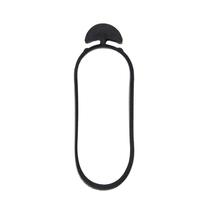 Augalų tvirtinimo žiedai Bradas Anchor Rubber Tie Epdm, 8 cm x 0.4 cm, 8 cm, guma, juoda sp.