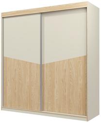 Spinta ADRK Atson, ąžuolo sp./smėlio sp., 200 cm x 65 cm x 216 cm