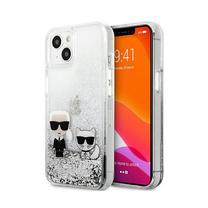 Telefona vāciņš Karl Lagerfeld Glitter Karl & Choupette for Apple iPhone 13 Pro Max, caurspīdīga krās., Apple