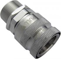 Jungtis Koolance QD3 Female Quick Disconnect No-Spill Coupling, sidabro sp.