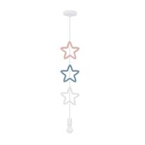 Šviestuvas kabinamas Candellux Lighting Single SSS 31-23537, E27, 1 x 20 W, mėlyna sp./balta sp. / balta sp.