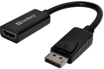 Adapteris Sandberg Display port male, HDMI female, 0.2 m