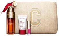 Veido priežiūros priemonių rinkinys Clarins Double Serum, 66.4 ml, 4 vnt.