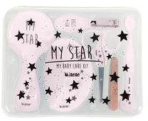 Набор для ухода за ребенком Minene My Baby Care And Grooming Kit, 0 мес., 6 шт., розовый цв.