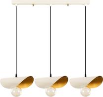 Valgusti rippuv Opviq Sivani MR - 965 536NTD1146, E27, 3 x 40 W, kuldne v./valge v. / valge v.