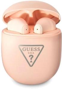 Bezvadu austiņas Guess GUTWST82TRP, rozā krās.