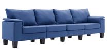 Sofa VLX, mėlyna sp., 70 x 245 cm x 75 cm