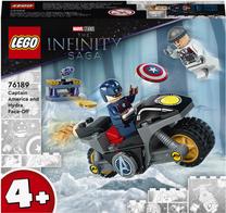 Konstruktorius LEGO Marvel Kapitono Amerika ir Hydra susirėmimas 76189, 49 vnt.