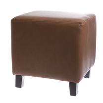 Pufas Qiyao Furniture HY-9043, ruda sp., 36 cm x 36 cm x 36 cm