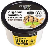 Kūno kremas Organic Shop Creme Brulee, 250 ml
