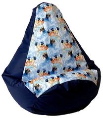 Sėdmaišis Go Gift Pear XXL PUFGGFSAK0018, tamsiai mėlyna sp.
