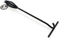 Katiliuko dangčio kėliklis Petromax Lid Lifter, nerūdijantysis plienas, 10.7 cm, juoda sp.