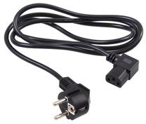 Vads Maclean AC Power Plug MCTV-804 Schuko, IEC C13, 5 m, melna krās.