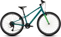Bērnu velosipēds, bērnu Cube Numove 240, zaļa krās., 24"