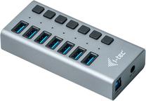 USB centrmezgls i-Tec USB 3.0 Charging HUB 7port + Power Adapter 36 W, 100 cm