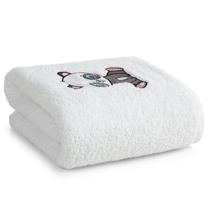 Vaikiškas rankšluostis Baby73, baltas, 90 cm x 50 cm