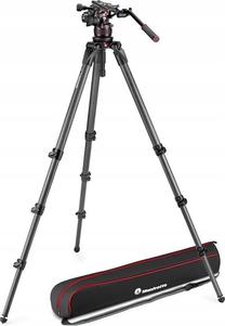 Trikojis stovas Manfrotto 536 + Head 612, aliuminis