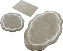 Комплект ковриков для ванны Foutastic Pallasit 359CHL3250, бежевый цв., 100 см x 60 см
