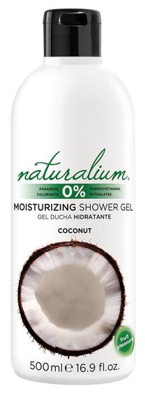 Kūno prausimosi želė Naturalium Coconut, 500 ml