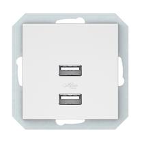 USB įkroviklis Vilma QR1000, matinė balta sp.