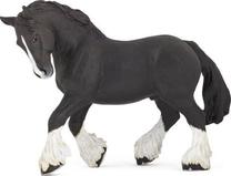 Фигурка-игрушка Papo Shire Stallion 401281, черный цв.