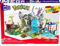 Конструктор Mattel Mega Pokemon Jungle Voyage HHN61, 1362 шт., многоцветный