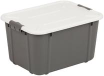 Kaanega hoiukarp, mänguasjade jaoks Branq Velur 123176, 16 l, tumehall v., 39 x 29 x 21.7 cm
