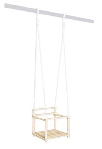 Подвесные качели–сиденье Ortoto Swings, 28.3 см, коричневый цв.