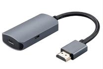 Адаптер MicroConnect HDMIUSB3.2 HDMI, USB Type-C, серый цв.