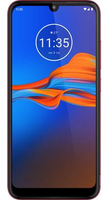 Mobilais telefons Motorola Moto E6 Plus, 64 GB, sarkana krās.