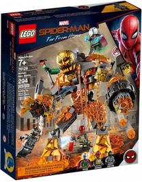 Konstruktorius LEGO Super Heroes Molten Man mūšis 76128, 294 vnt.