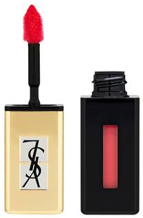 Блеск для губ Yves Saint Laurent, dewy red цв., 201