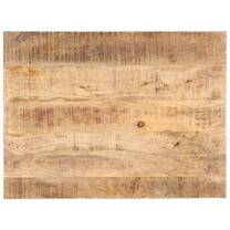 Stalviršis VLX Solid Mango Wood, ruda sp., 80 cm x 70 cm