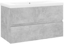Vonios spintelė po praustuvu VLX 3071553, pilka sp., 38.5 cm x 80 cm x 45 cm