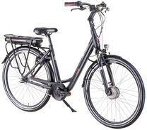 Elektrinis dviratis Devron, 19", 28", 250 W, 11 Ah, juoda sp.
