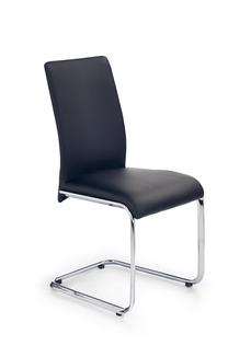 Valgomojo kėdė V-CH-EMILIO-KR, juoda sp., 57 cm x 47 cm x 96 cm